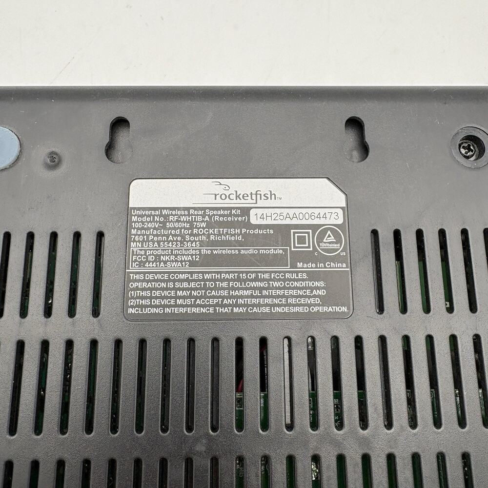 RocketFish RF-WHTIB-A Wireless Rear Speaker Kit – Receiver Only - Picture 7 of 7